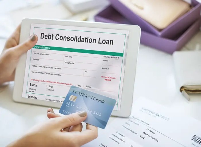 Debt consolidation loans