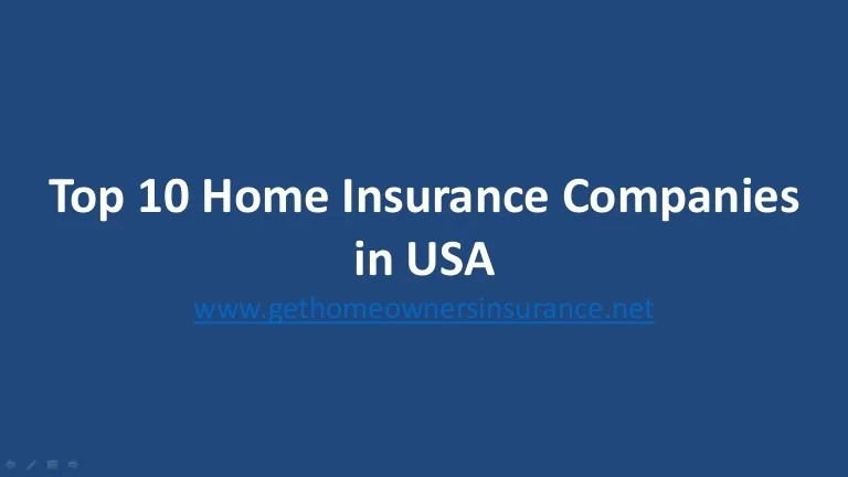 Homeowners insurance